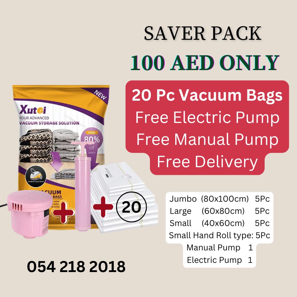 20 Pack Ramadhan Offer (20 Bags + 2 Pumps)