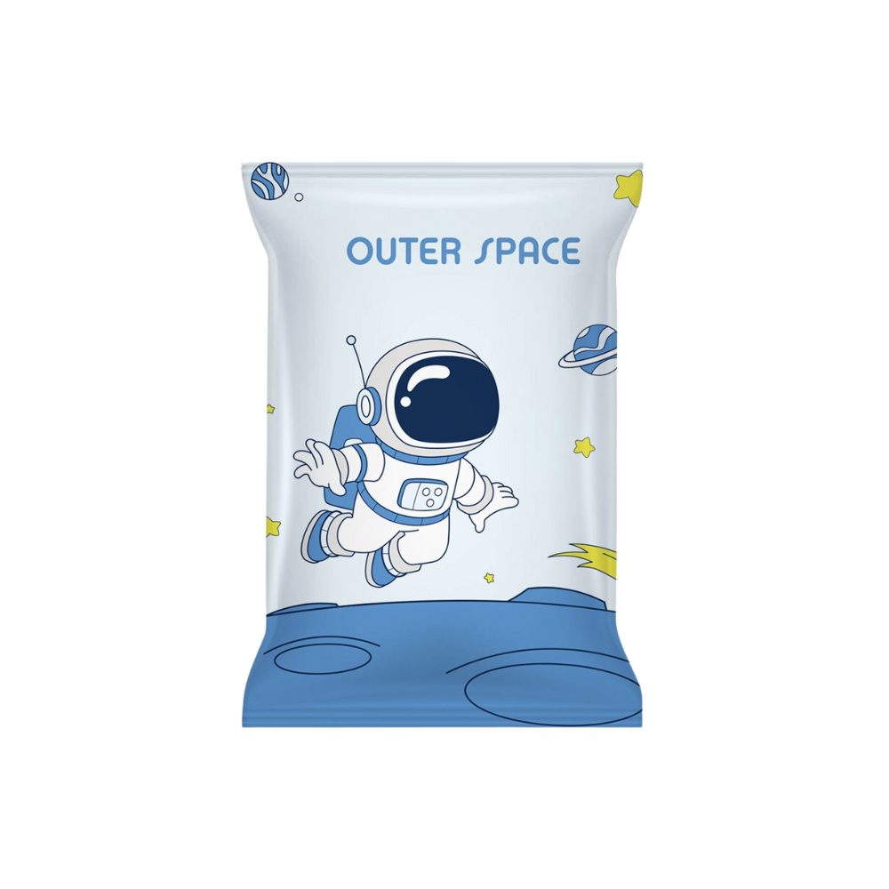 small size vacuum storage bags printed design